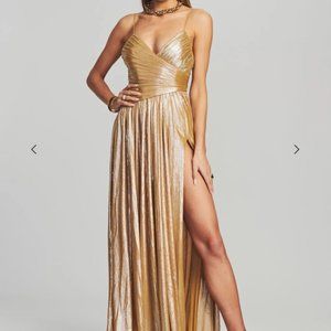 Retrofete Gold Doss Dress